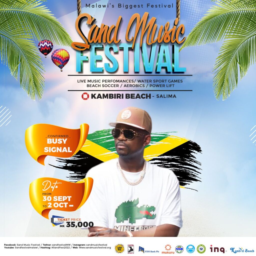 Busy Signal unveiled as the main headliner for SandFest 2022