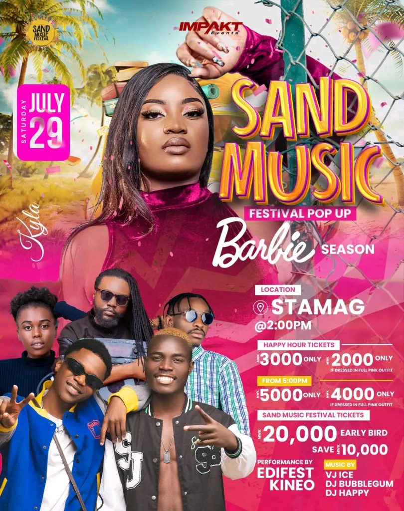 The Sand Music Festival Pop Up Barbie Season